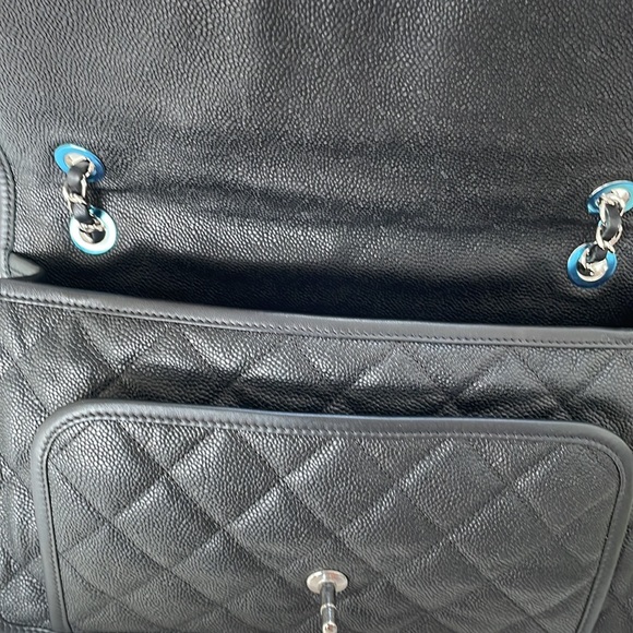 CHANEL Caviar Quilted French Riviera Flap bag - Picture 9 of 12
